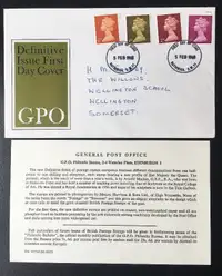 First Day Covers Envelopes & Postage Stamps: Canada, UK, US