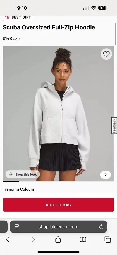 Lululemon Scuba Hoodie, View more