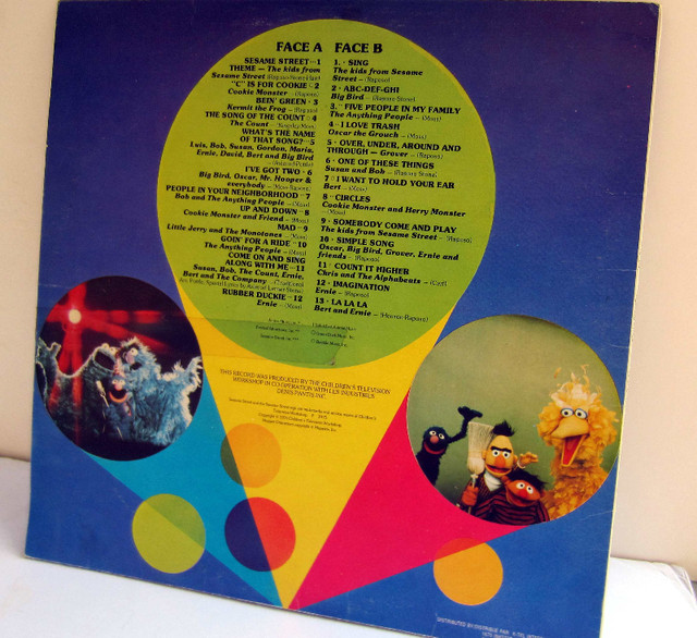 Vinyl LP Sesame Street 25 Greatest Hits in CDs, DVDs & Blu-ray in City of Toronto - Image 2