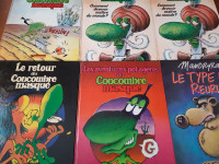 Le concombre masqué Bandes dessinées BD Lot de 6 bd à vendre 