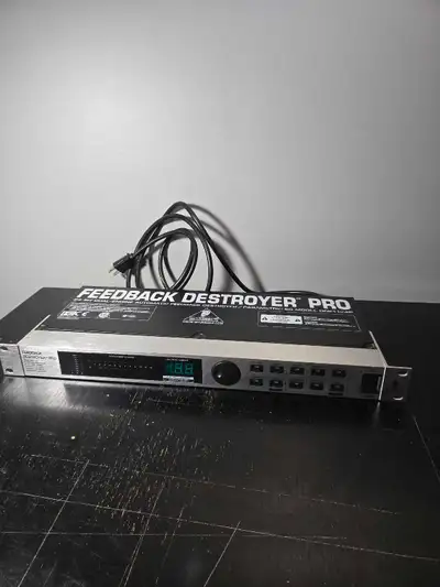 Behringer Feedback Destroyer Pro DSP1124P, View more
