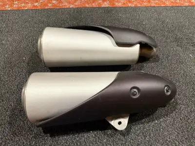 Selling Ducati Monster 696 2014 model year like new, perfect condition OEM exhausts. They have barel...