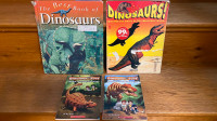4 Dinosaurs books