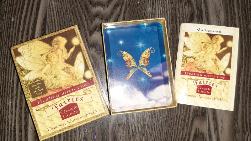 Healing with the Fairies Oracle Cards for sale  