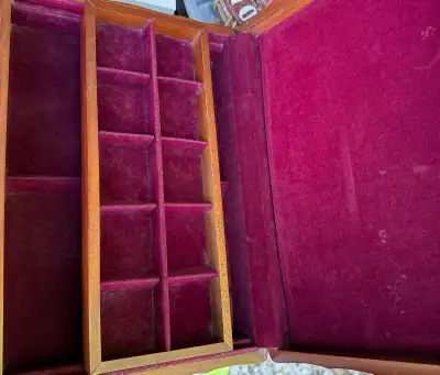 Wooden Jewellery Box, View more