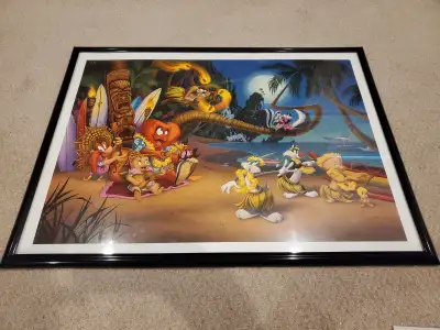 Limited Edition “Aloha Bugs” Framed Sterio Lithograph, View more