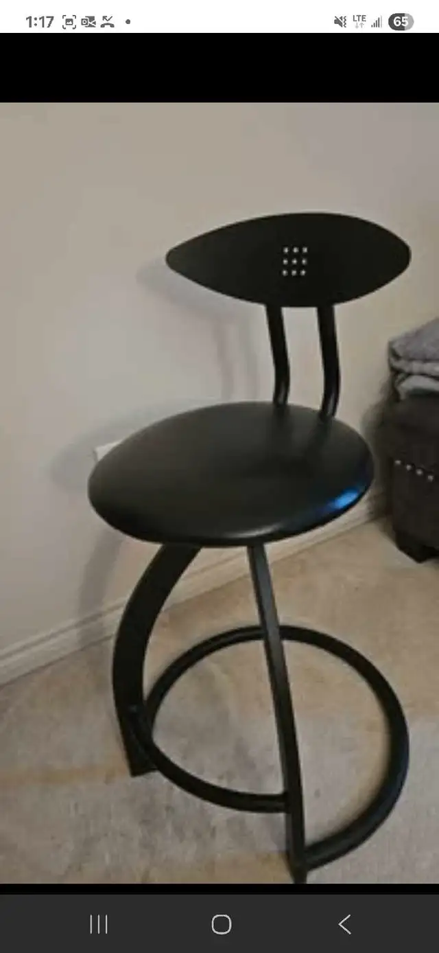 Leather bar stool chair (one chair)62854392989186124