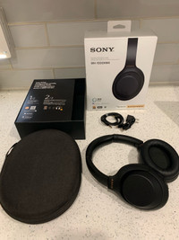 Sony WH-1000XM4 Over-Ear Noise Cancelling Bluetooth Headphones -