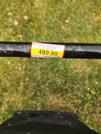 40V Benchmark lawnmower, View more
