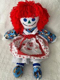 Raggedy Ann doll 