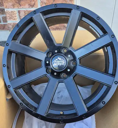 Set of 4 Dodge Ram Wheels - 20" x 9" 5 hole with TPMS valve stems and nuts $500 or best offer