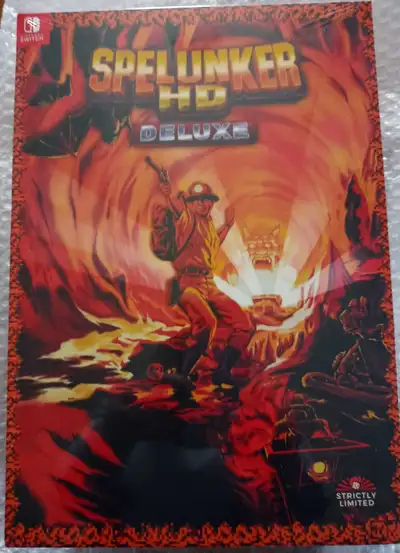 Spelunker HD Deluxe Collector's Ed (NSW) Switch NEW, unopened, View more