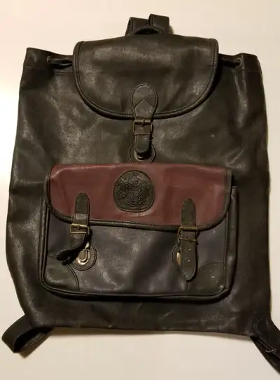 Leather Back Pack, View more