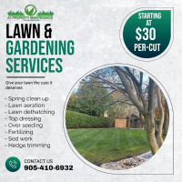 A-1 Property Maintenance - Revitalize Your Lawn this Spring!