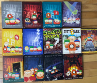 South Park DVD’s Season 1-10 + 12 & 14
