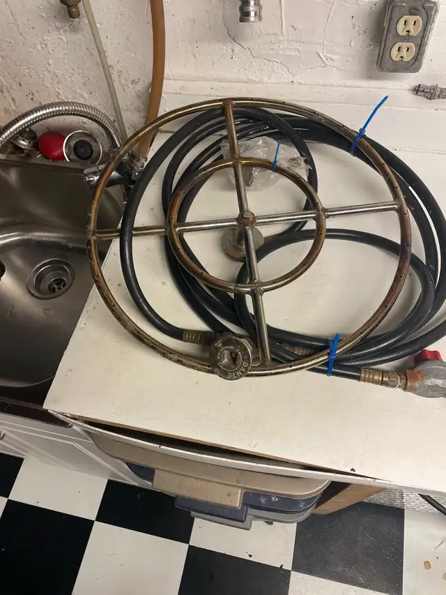 18” dual ring fire ring in Patio & Garden Furniture in Regina - Image 2