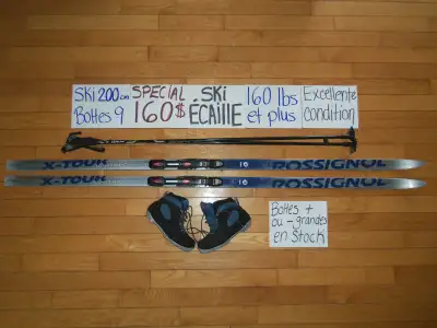 Kits de ski de fond ÉCAILLE 170 180 185 187 190 195 198 200 cm, View more