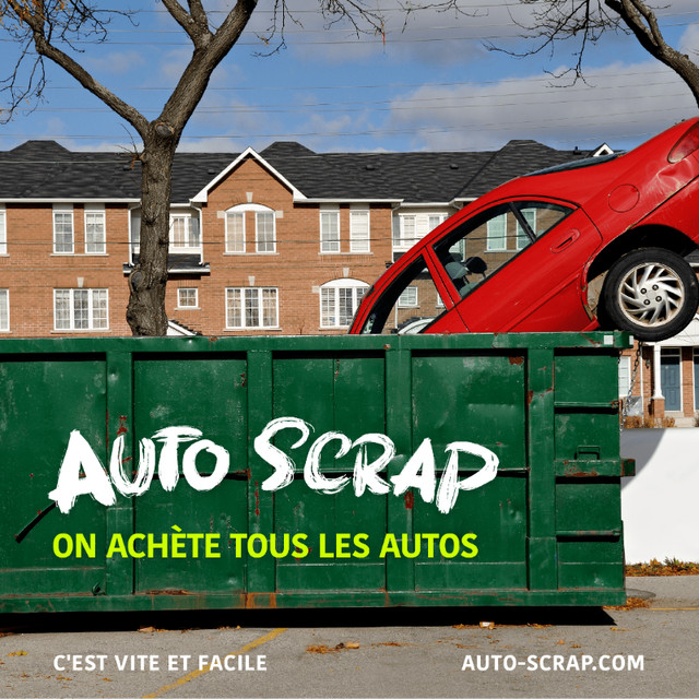 Une Offre pour ton Auto En 5 Minutes✅ Partout Au Québec!⭐️ dans Collecte de rebuts  à Saguenay