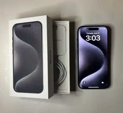 [256GB] iPhone 15 Pro & Unlocked!, View more