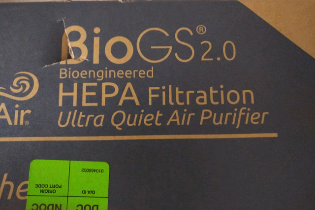 Rabbit Air BioGS SPA-625A Ultra Quiet Air Purifier in Heaters, Humidifiers & Dehumidifiers in City of Toronto - Image 3