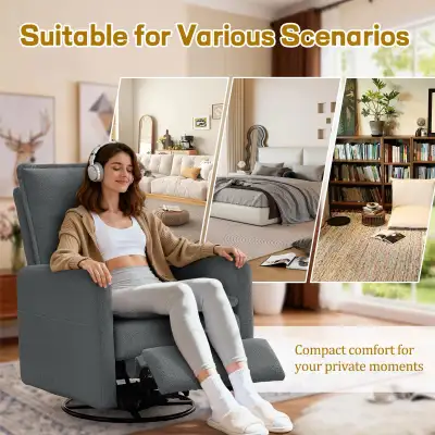 Swivel Rocker Recliner Chair New, View more