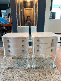 Professionally Refinished Matching Nightstands