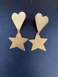 Martha Sturdy Vancouver heart and star earrings