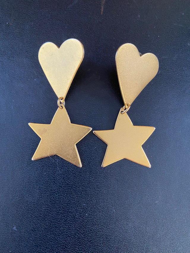 Martha Sturdy Vancouver heart and star earrings in Jewellery & Watches in Delta/Surrey/Langley