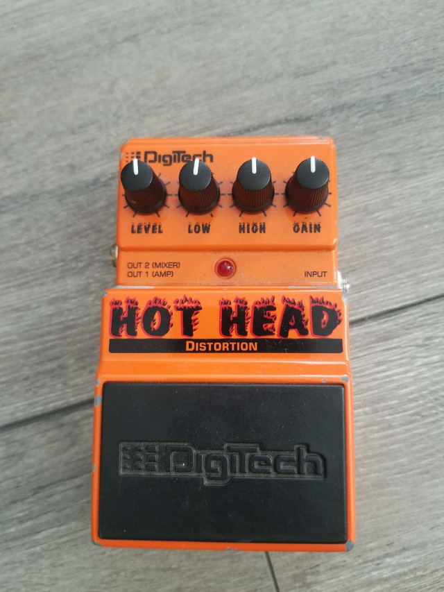 DigiTech - HOT HEAD Distortion Pedal in Amps & Pedals in City of Toronto