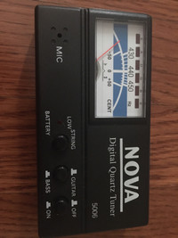 Vintage Guitar Tuner - Nova Digital Quartz Tuner