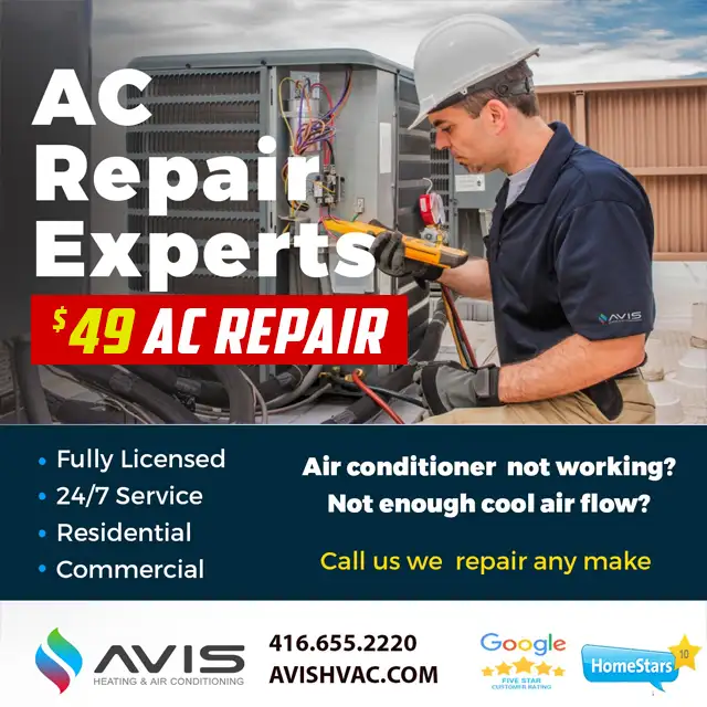 ⭐️ $49 AC Service Call ⭐️ $2199 New AC Installed ⭐️ 416.655.2220 in Heating, Ventilation & Air Conditioning in Mississauga / Peel Region - Image 4