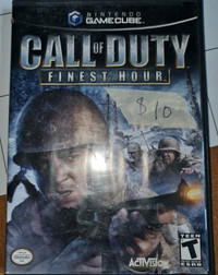 Call Of Duty Finest Hour Game Cube