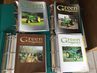 Complete Issues of Green Magazine Years 2000 - 2018. $500