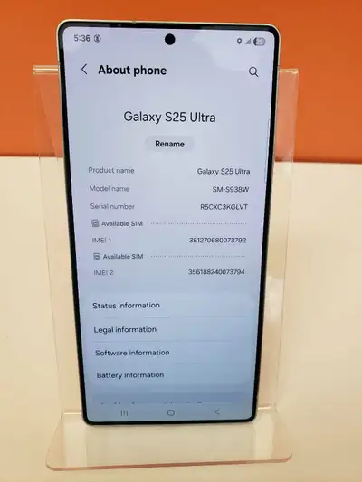 SAMSUNG S25 ULTRA -256GB | UNLOCKED, View more