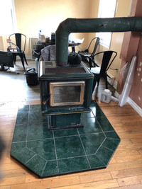 Stove and 15 feet chimney 
