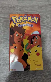 Pokemon Thunder Shock VHS Movie