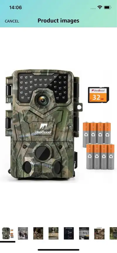 usogood Trail Camera,4K 36MP, View more