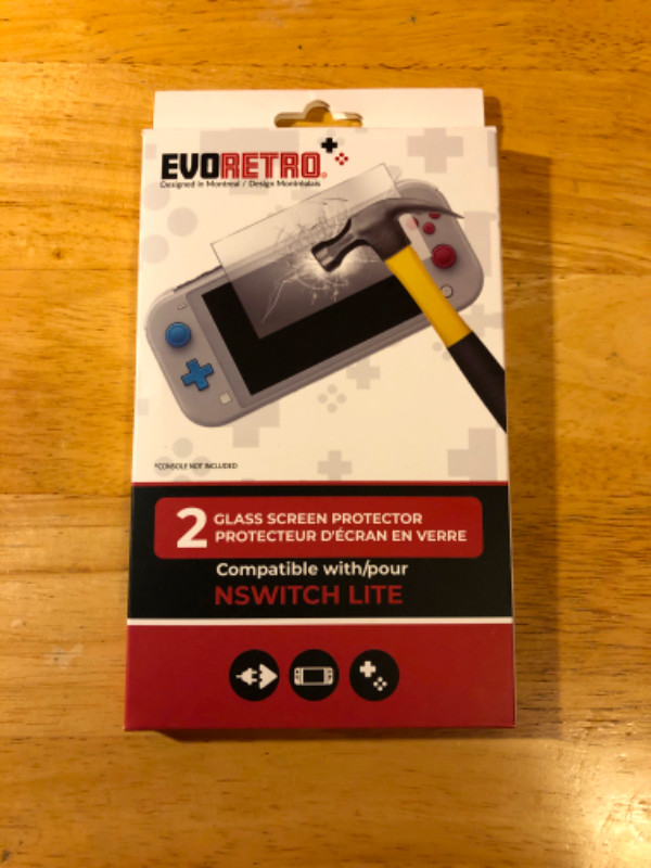 Nintendo Switch Lite Tempered Glass Screen Protector - Brand New in Nintendo Switch in City of Toronto
