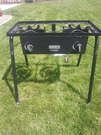 Two burner camp stove, View more