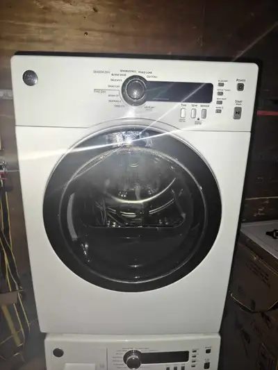 GE white dryer for sale 24" vented. In great working condition. , View more