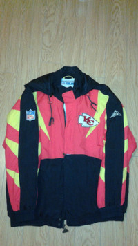 VTG NFL Pro Line By Apex One Full Zip Jacket Kansas City Chiefs