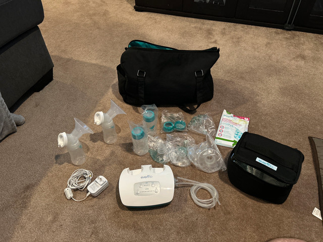 Evenflo Deluxe Advanced Double Electric Breast Pump in Feeding & High Chairs in Ottawa