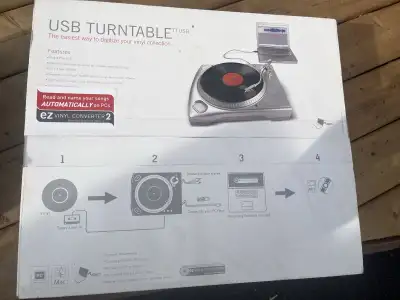 vinyl to laptop turntable, View more