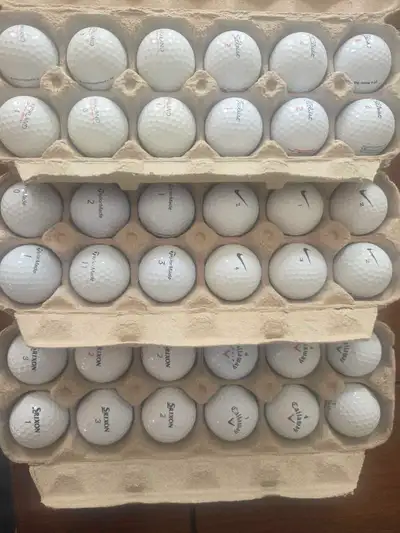 golf balls branded Titleist taylormade Nike 3 dozen for onl, View more
