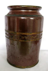 ANCIEN CONTENANT CERAMIQUE ANTIQUE CERAMIC JAR