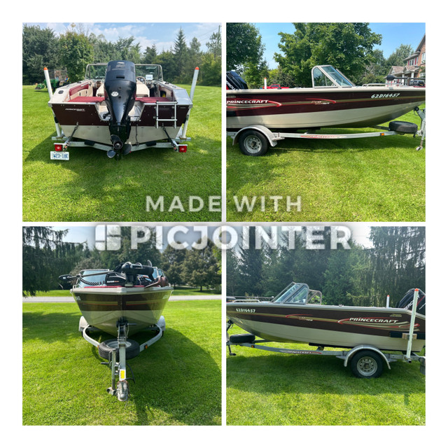 2004 Fishing/Sport Princecraft Pro Series 166 Powerboats & Motorboats