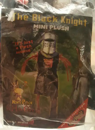 Monty Python Black Knight Mini Plush New In Package, View more