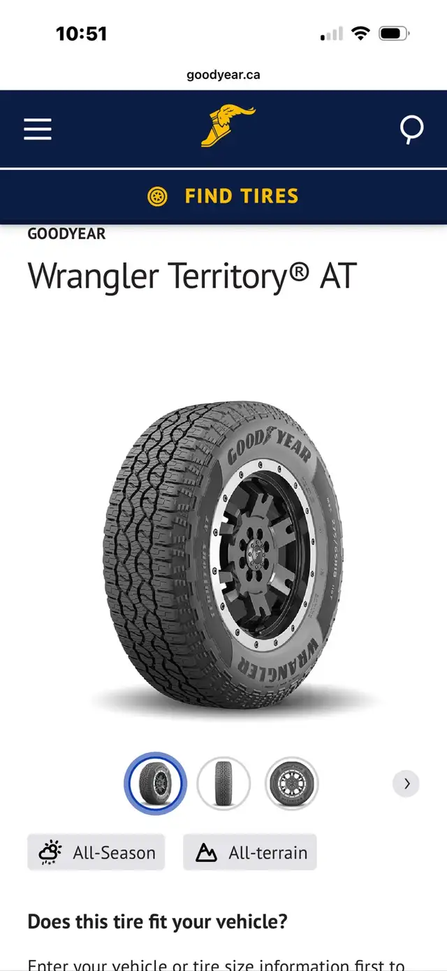 Snow tires 275/65/R18 in Tires & Rims in City of Halifax - Image 2