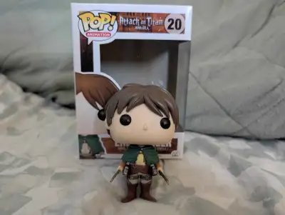 Selling my childhood collection of Funk Pop Figures. He has been opened and displayed, figure in dec...