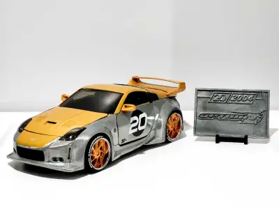 2003 Nissan 350Z Jada 1:24 diecast model , View more